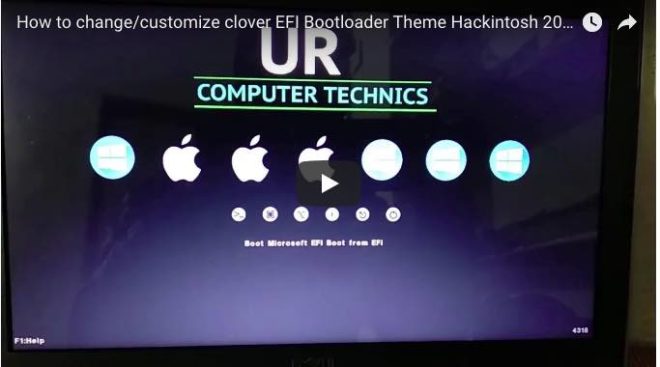 clover bootloader hackintosh