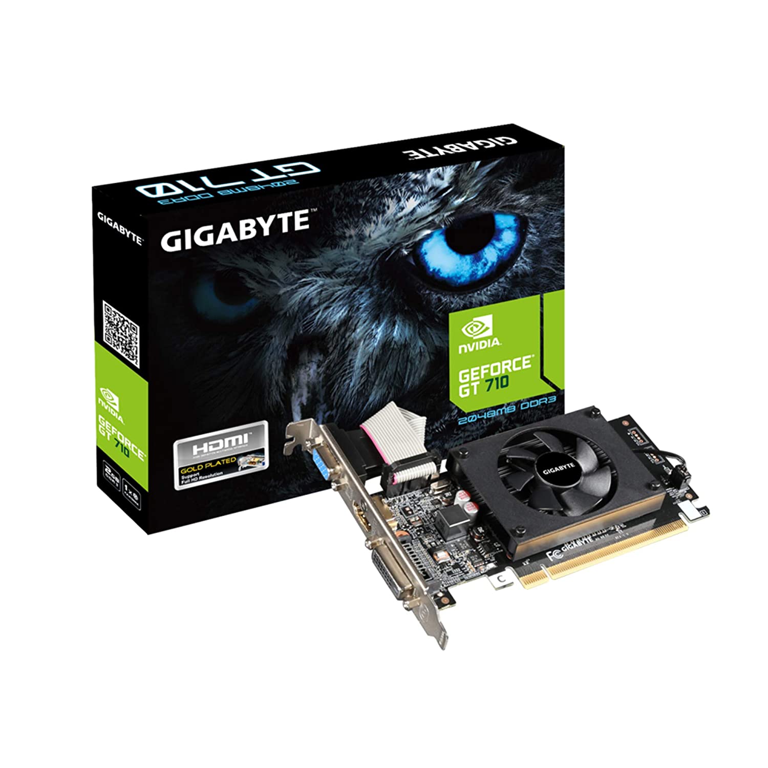 Gigabyte Geforce GT 710 2GB DDR5 graphics card under 5000 - ur computer technics