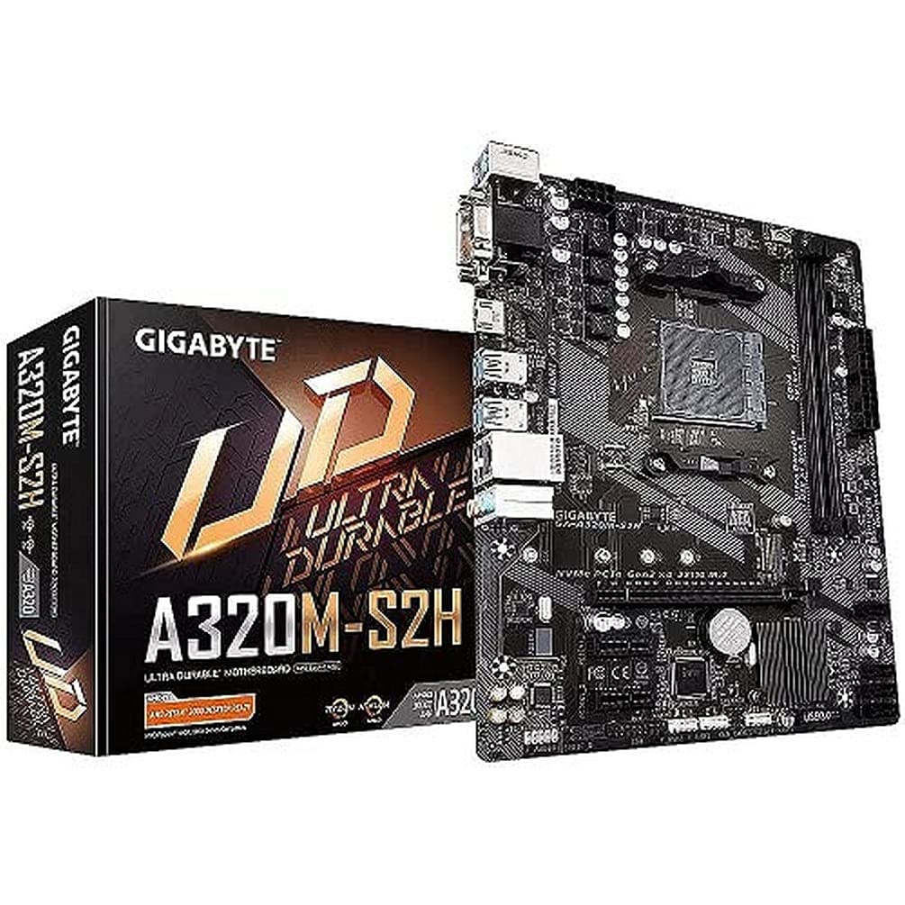 GIGABYTE-AMD-A320-AM4-SocketUltra-Durable-Motherboard