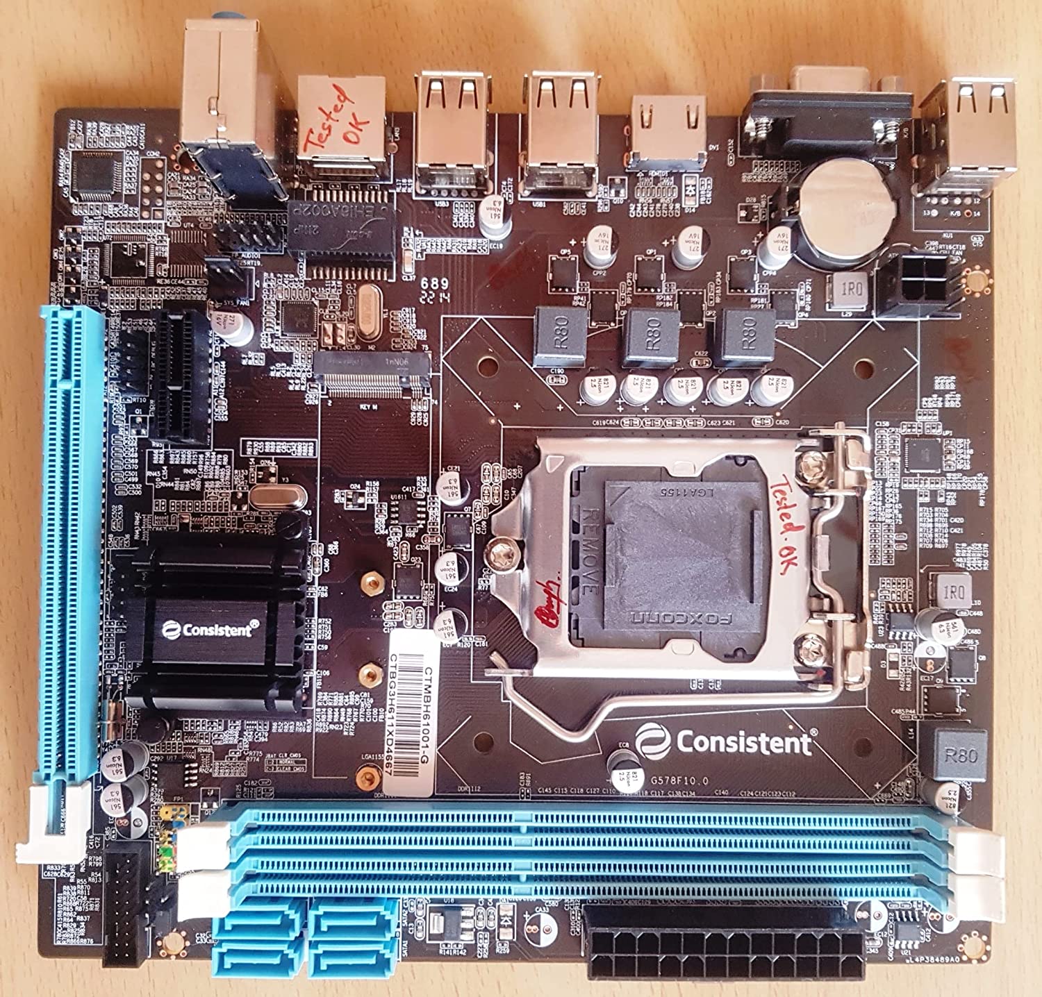 Consistent DDR3 Motherboard CMB-H61 motherboard under 2000 - Ur Computer Technics